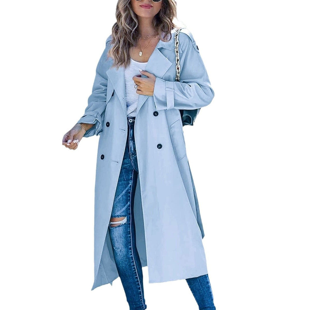 Astrid | Trench doppiopetto oversize ed elegante da donna