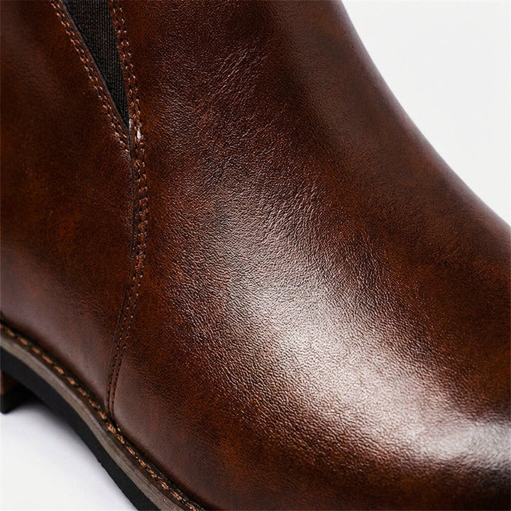 Lincoln | Genuine Italian Leather Vintage Boots