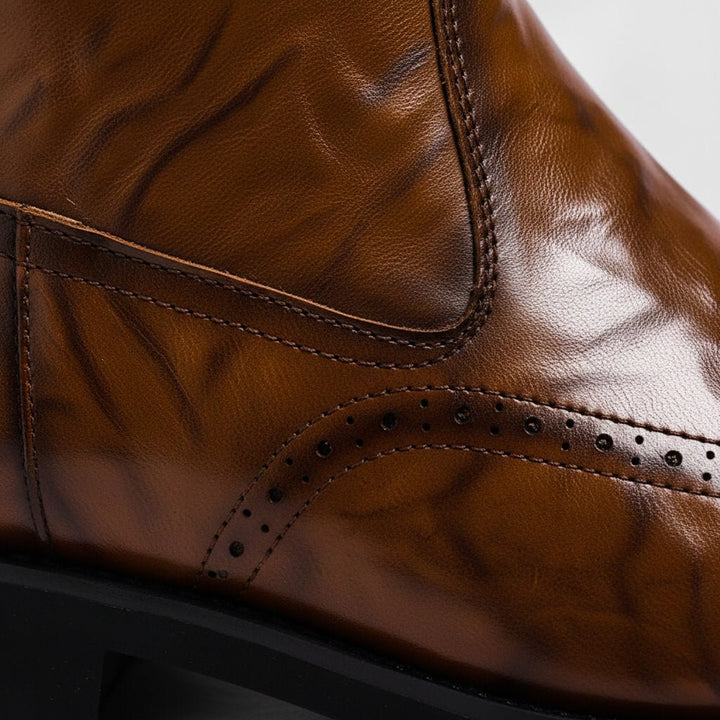 Hudson | Genuine Leather Vintage Boots
