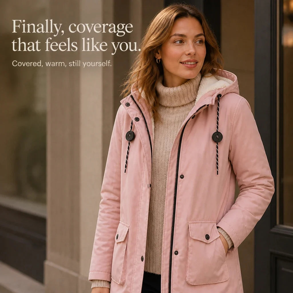 Everwarm | Long Hooded Parka for Women – Stylish Warmth