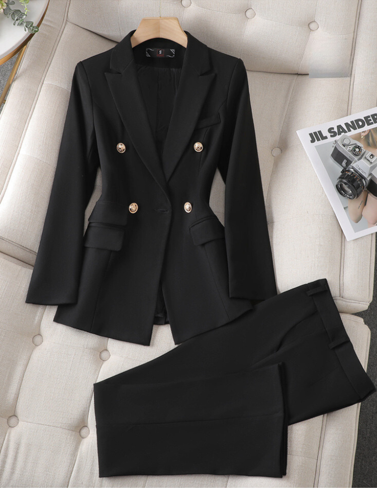 Leonie | Women's Elegant 2-Piece Blazer & Pants Set