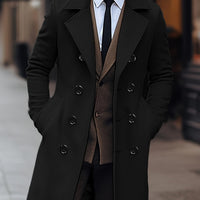 Dorian | Refined Double-Breasted Tailored Trench Coat