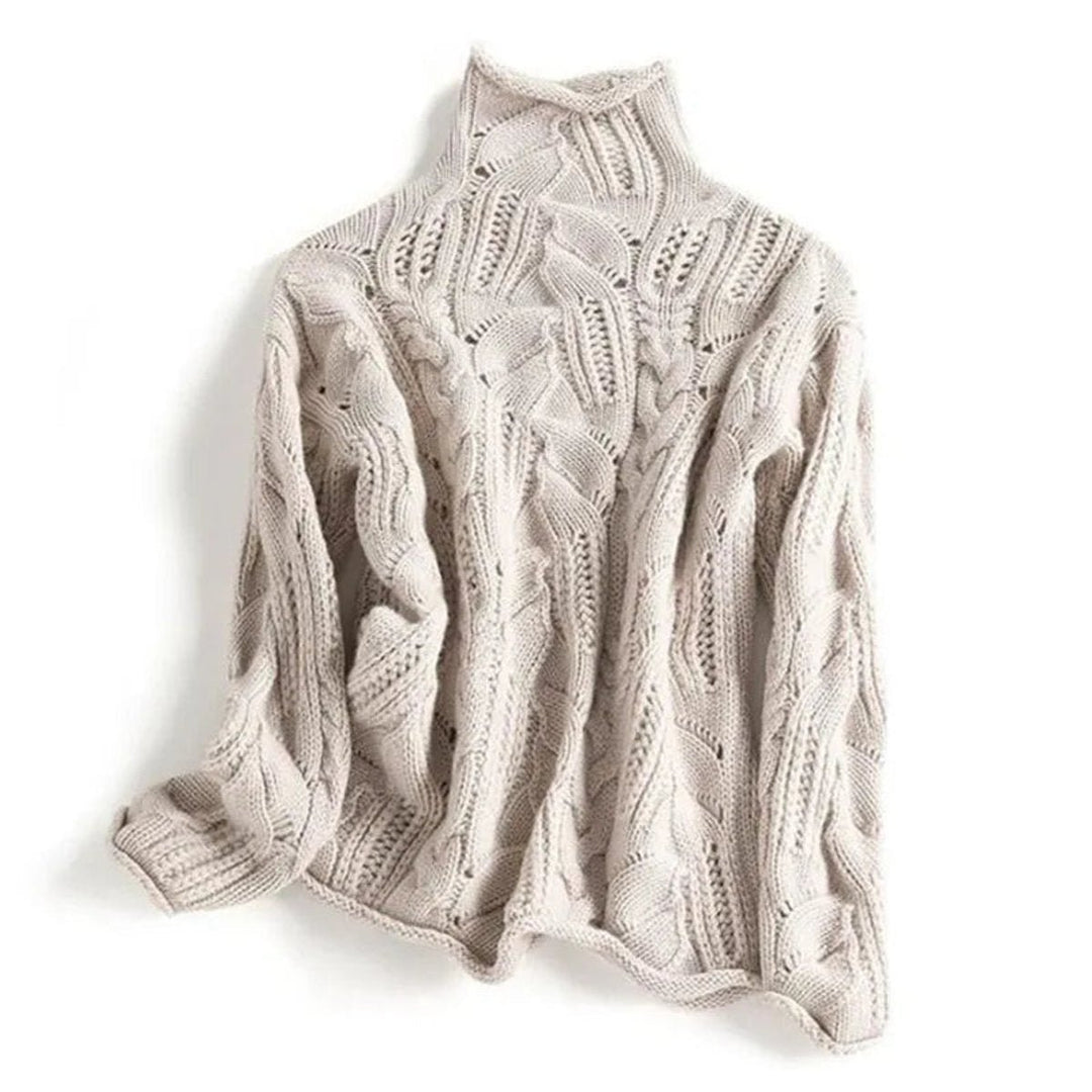 Marie | Knit Sweater – Stylish Cable Knit Design for Women