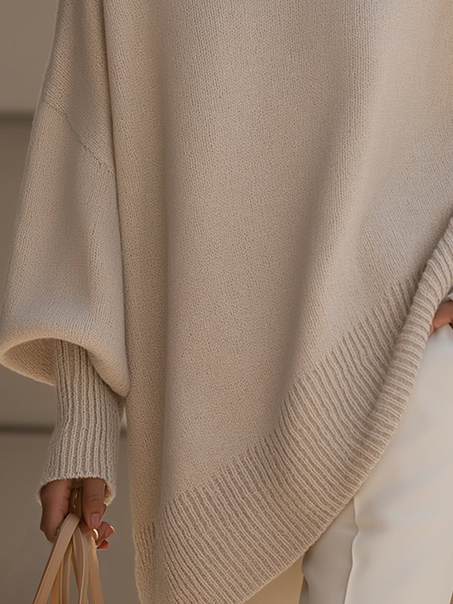 Carly | Oversized Batwing Sweater for Women - Casual Knit Style