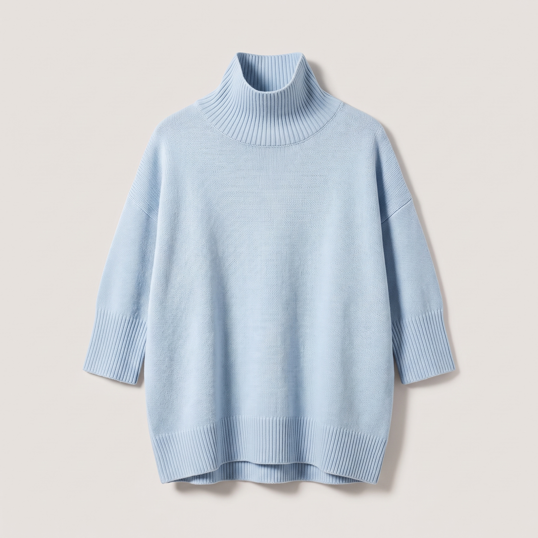 Aria | Oversized Turtleneck Sweater for Effortless Style