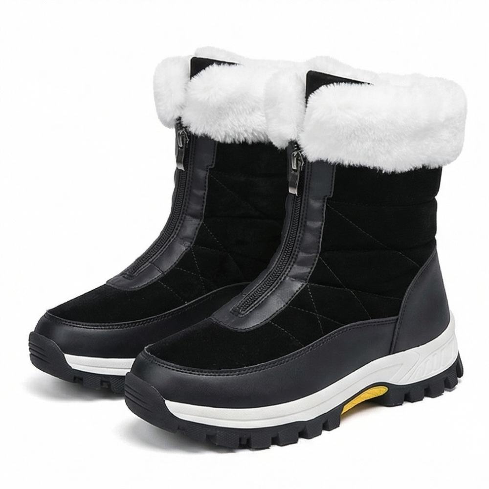 Frostara | Waterproof Winter Boots – Fur Lined & Traction Sole