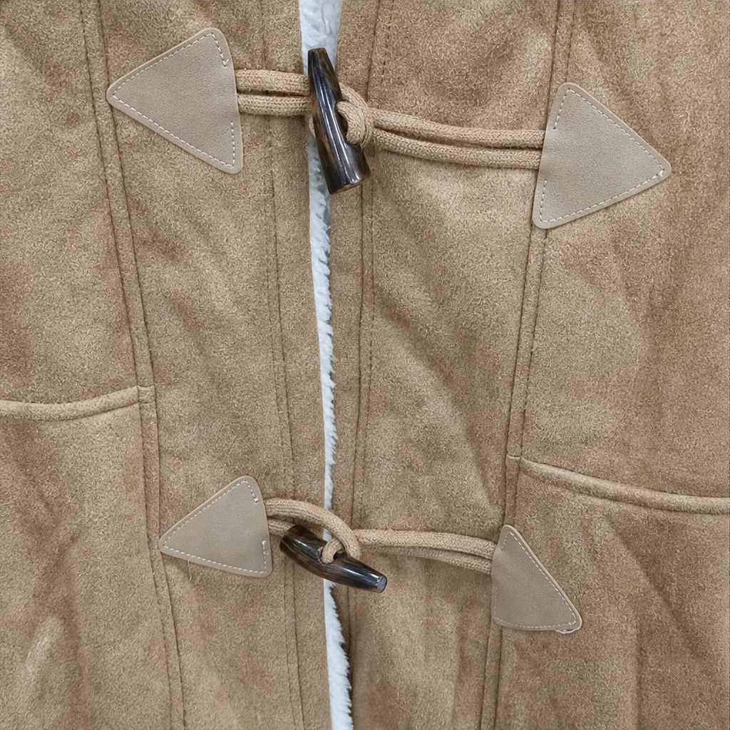 Wintlace | Hooded Duffle Coat – Slim Structured Winter Warmth