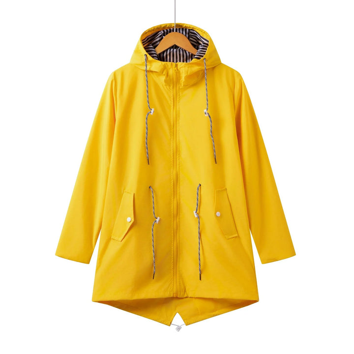 Sophia | Waterproof Hooded Trench Coat for Women – Versatile Everyday Style