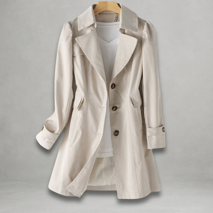 Colette | Women's Elegant Tailored Cotton-Nylon Trench Coat
