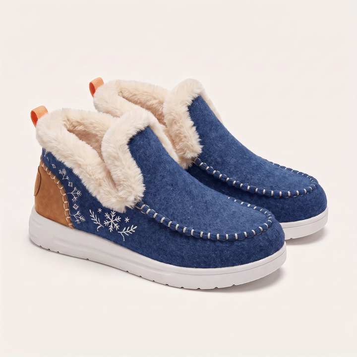 Wynter | Slip-On Boots – Fleece-Lined Winter Comfort for Women