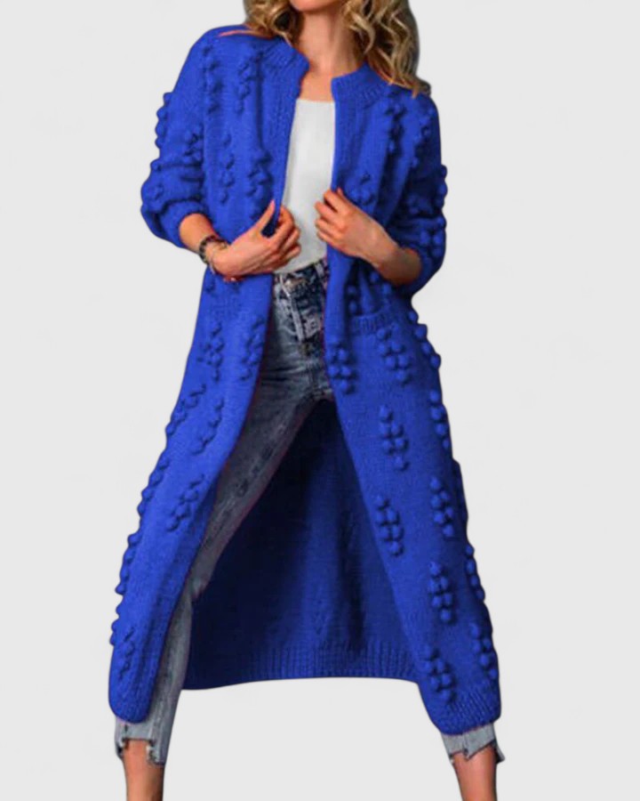 Lucienne | Locker geschnittene Strickjacke mit Taschen