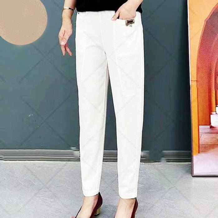 Kelley | Casual Cotton Pants – Relaxed Style for Everyday Wear