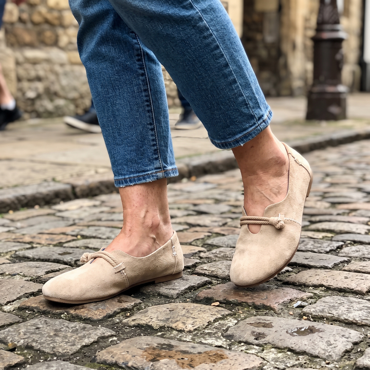 Amelia | Soft-Leather Rounded-Toe Comfort Loafers - Image 2