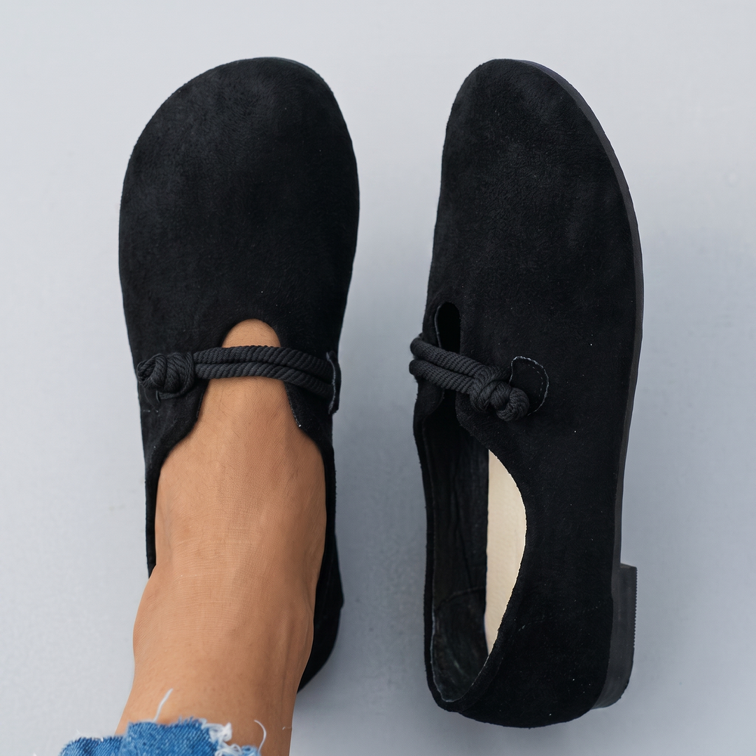 Amelia | Soft-Leather Rounded-Toe Comfort Loafers - Image 3