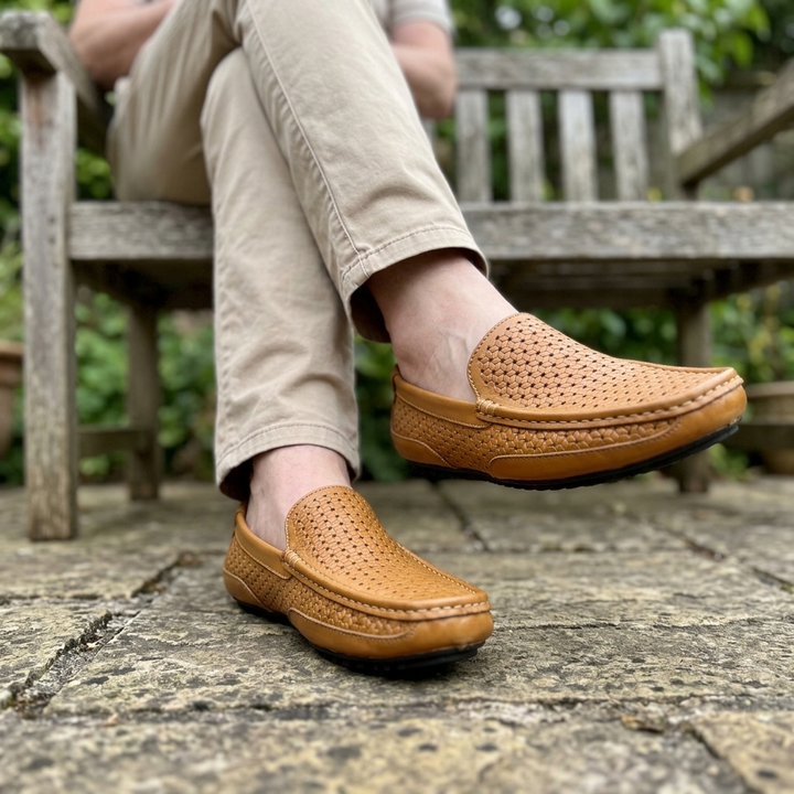 Adrian | Soft-Leather Cushioned Slip-On Loafers - Image 2