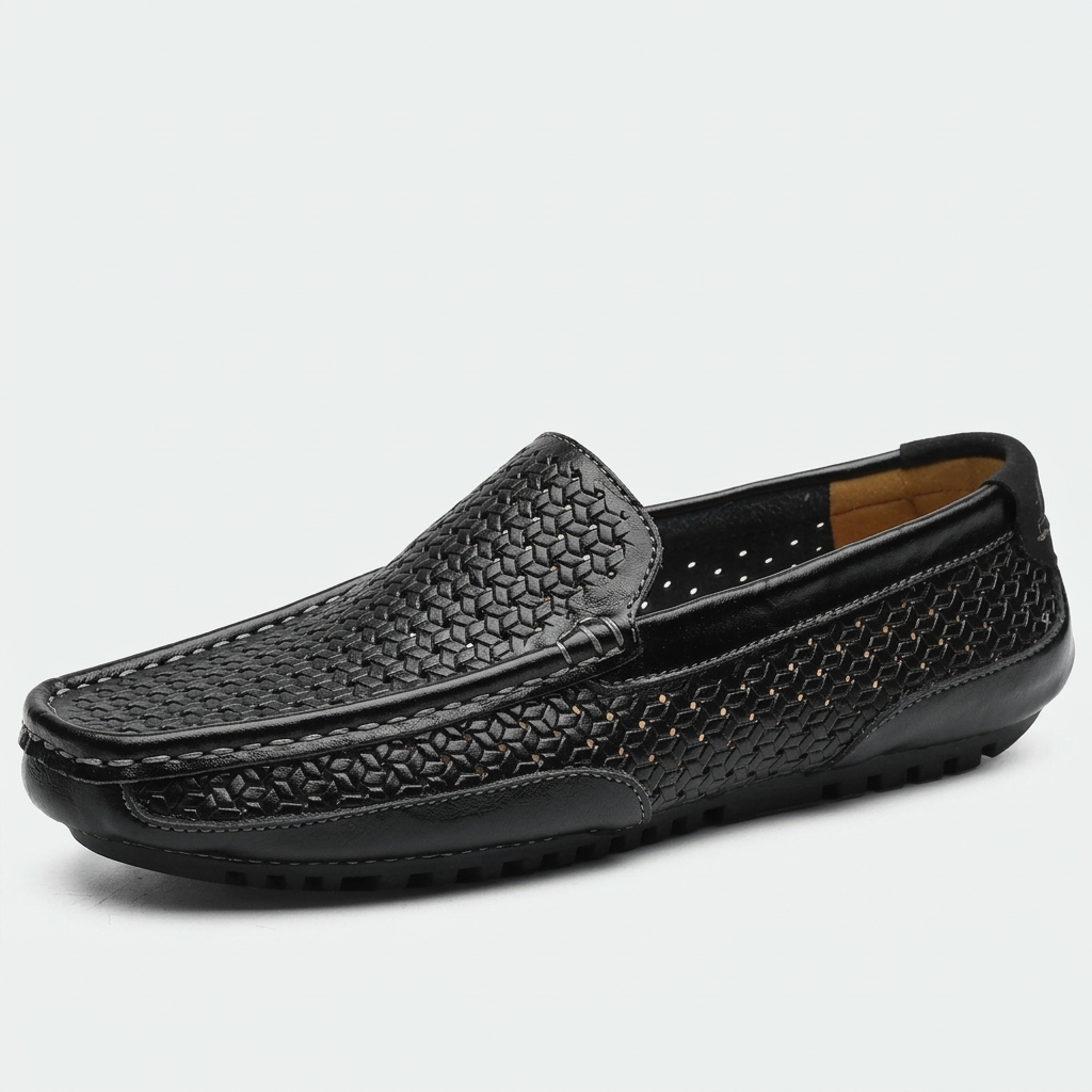 Adrian | Soft-Leather Cushioned Slip-On Loafers - Image 3