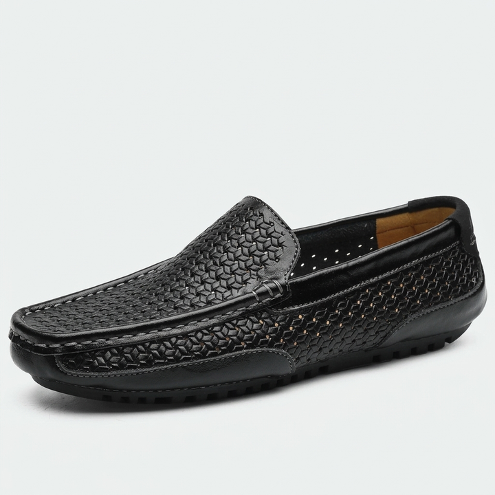 Adrian | Soft-Leather Cushioned Slip-On Loafers - Image 3