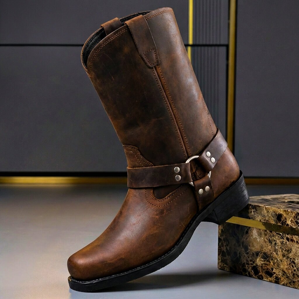 Liam | Genuine Leather Heritage Boots 0