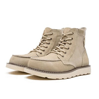 Ethan | Moc-Toe Platform Lace-Up Boots