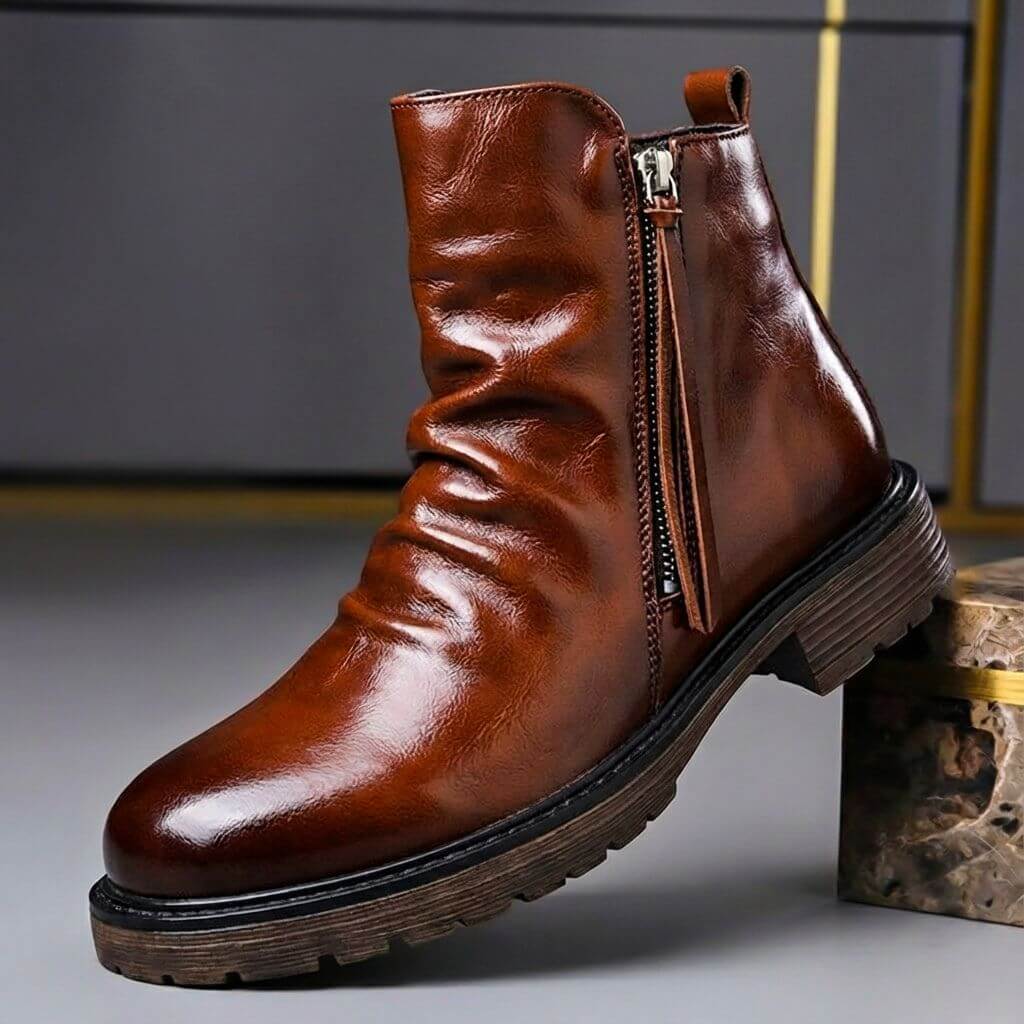 Oliver | Vintage Italian Leather Boots 0