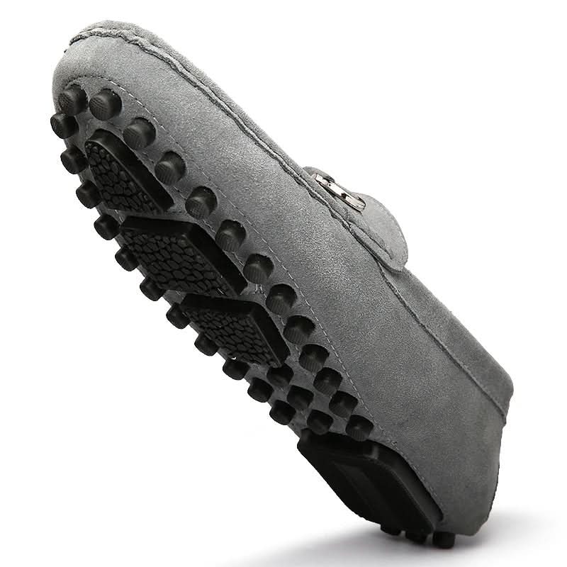 Enzo | Suede Bit-Detail Driving Loafers - Image 3