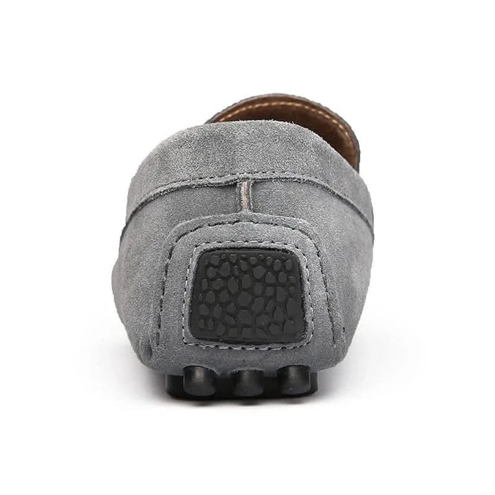 Enzo | Suede Bit-Detail Driving Loafers - Image 4