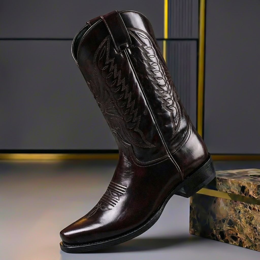Victoria | Polished Leather Heritage Boots 0