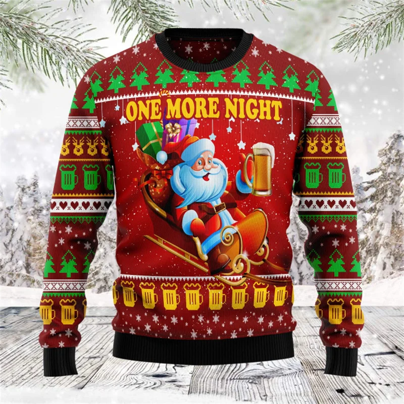 Riley | Beerfest Christmas Sweater – Fun Unisex Style