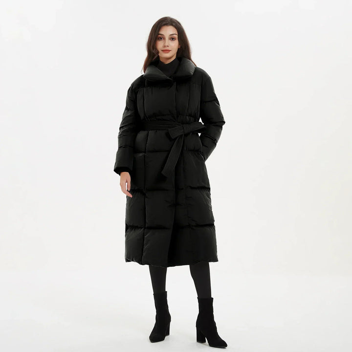 Velora | Quilted Puffer Coat – Stylish Mid-Length Design for Women