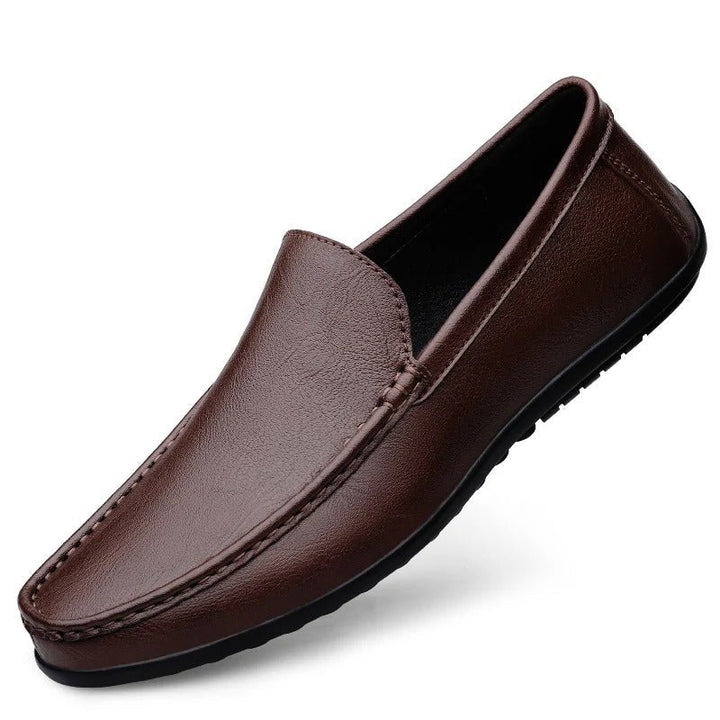 Alessio | Men's Slip-On Breathable Leather Loafers