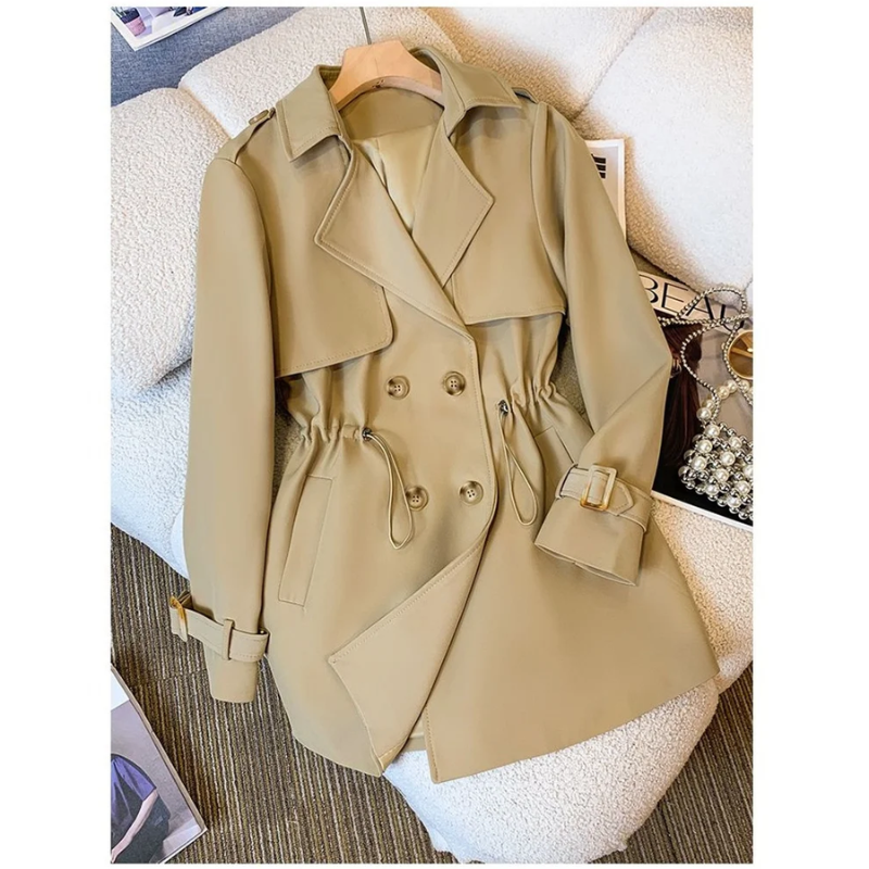Freya | Eleganter, taillierter Trenchcoat für Damen