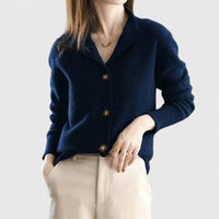 Sylvie | Klassische Strickjacke
