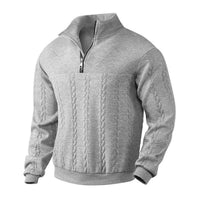Oliver | Cable-Knit Quarter-Zip Sweater