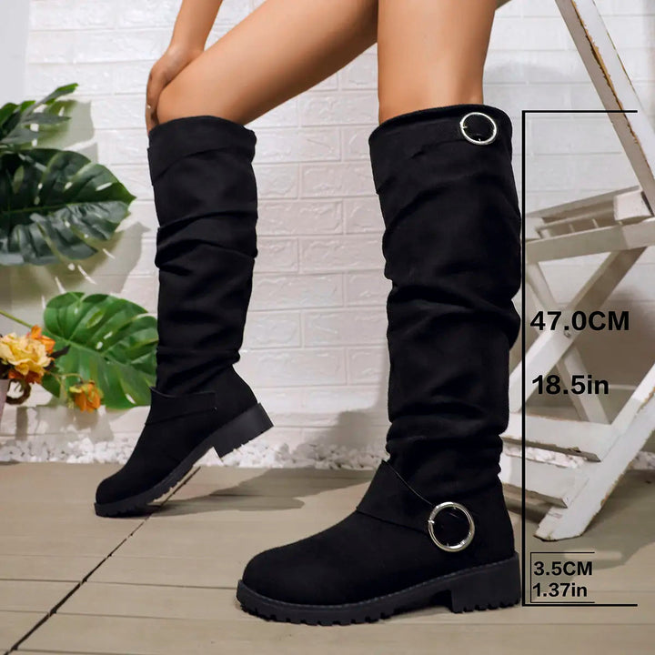 Elena | Elegant And Comfortable Knee High Boots