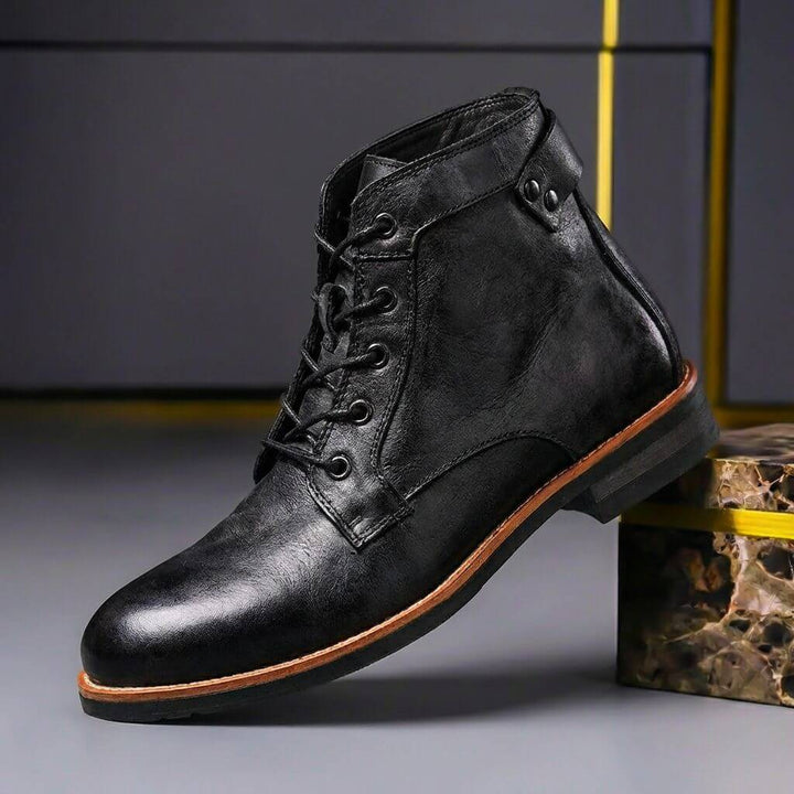 Brooks | Retro Leather Vintage Boots