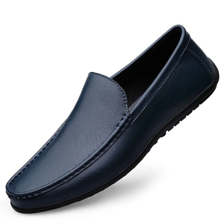 Alessio | Men's Slip-On Breathable Leather Loafers