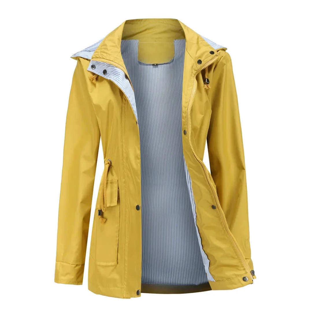 Lara | Waterproof Trench Coat – Versatile Outdoor Style