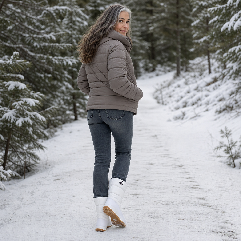 Archwalk | Arch Support Snow Boots – Mid-Calf Style for Women