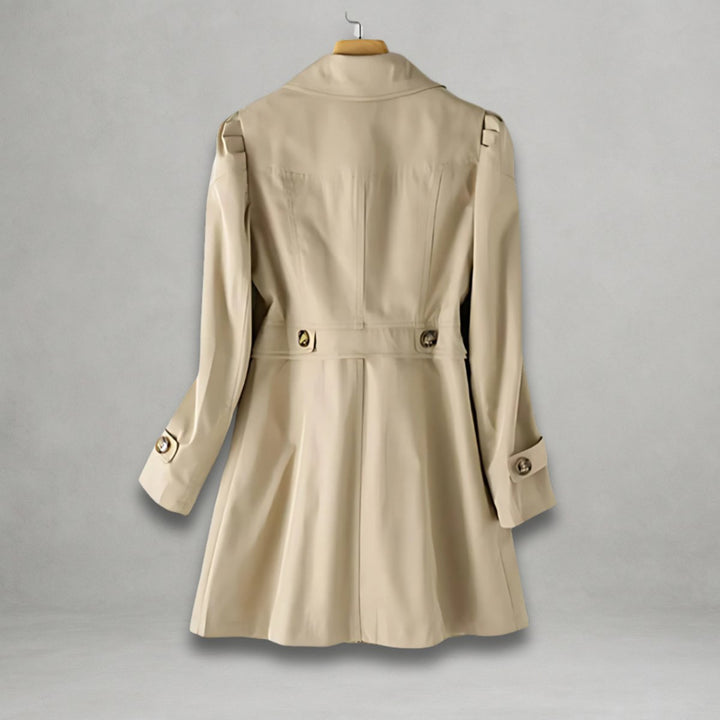 Colette | Women's Elegant Tailored Cotton-Nylon Trench Coat