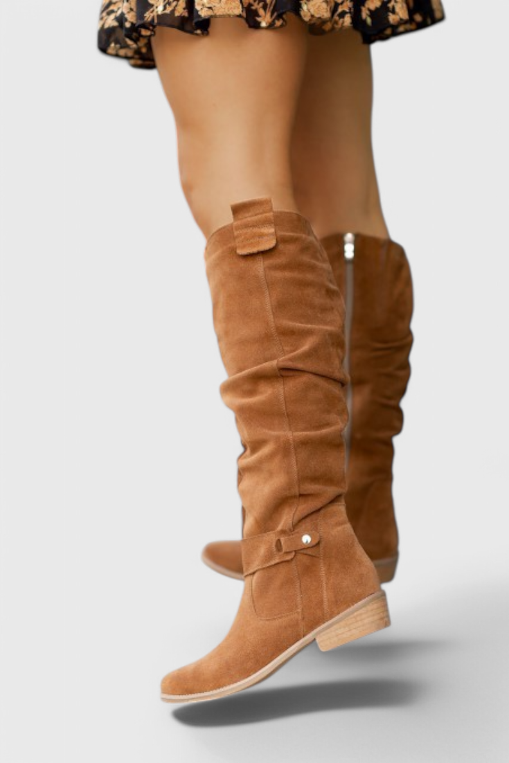Amelia | Warm And Stylish Retro Inspired High Boots