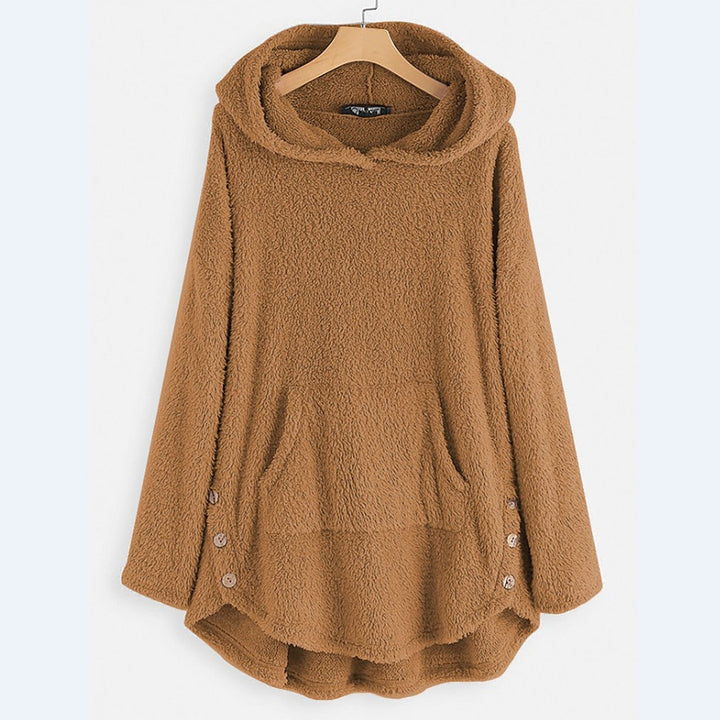 Agnes | Plush Hoodie – Soft Stylish Comfort for Women