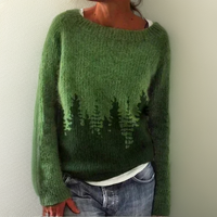 Lani | Forest-Inspired Oversized Knitted Sweater