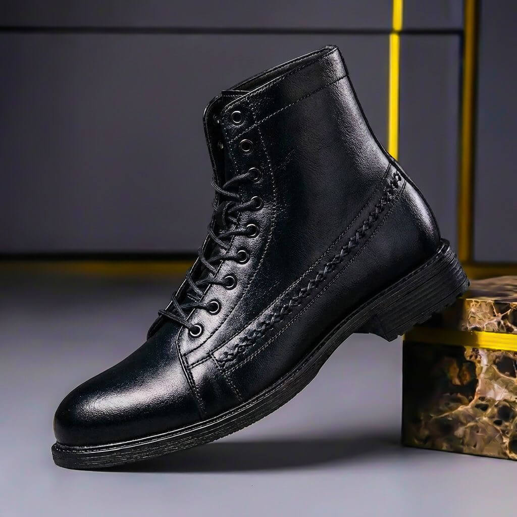 Emerson | Genuine Italian Leather Vintage Boots