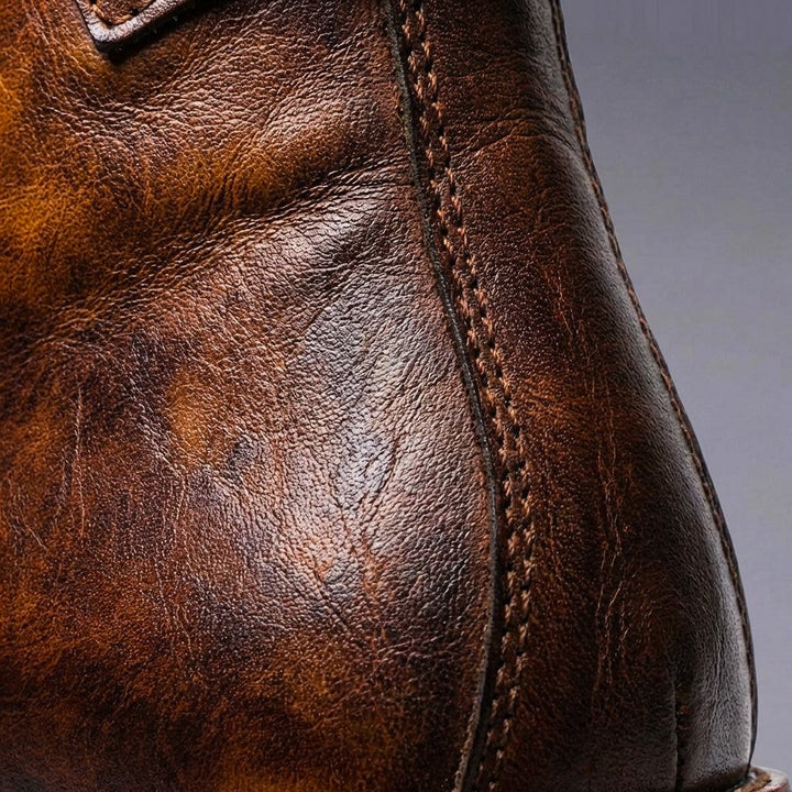 Brooks | Retro Leather Vintage Boots
