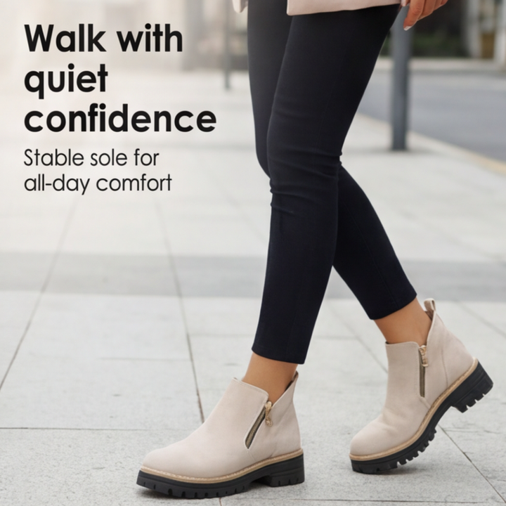 Stepara | Chelsea Boots – Stylish Side-Zip Design for Women