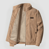 Marco | Warme gefütterte Cord-Winterjacke