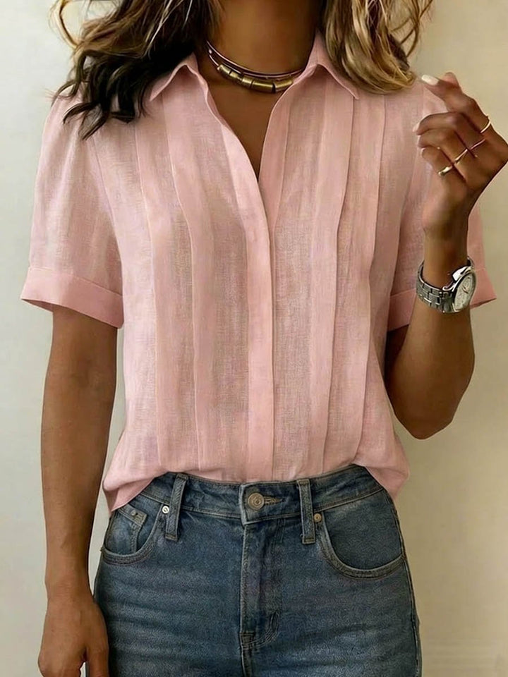 Maren | Short-Sleeve Blouse – Timeless and Versatile Style