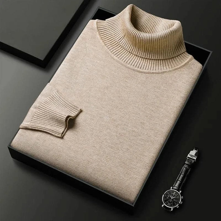 Cori | Turtleneck Sweater – Luxurious Cashmere Blend for Women