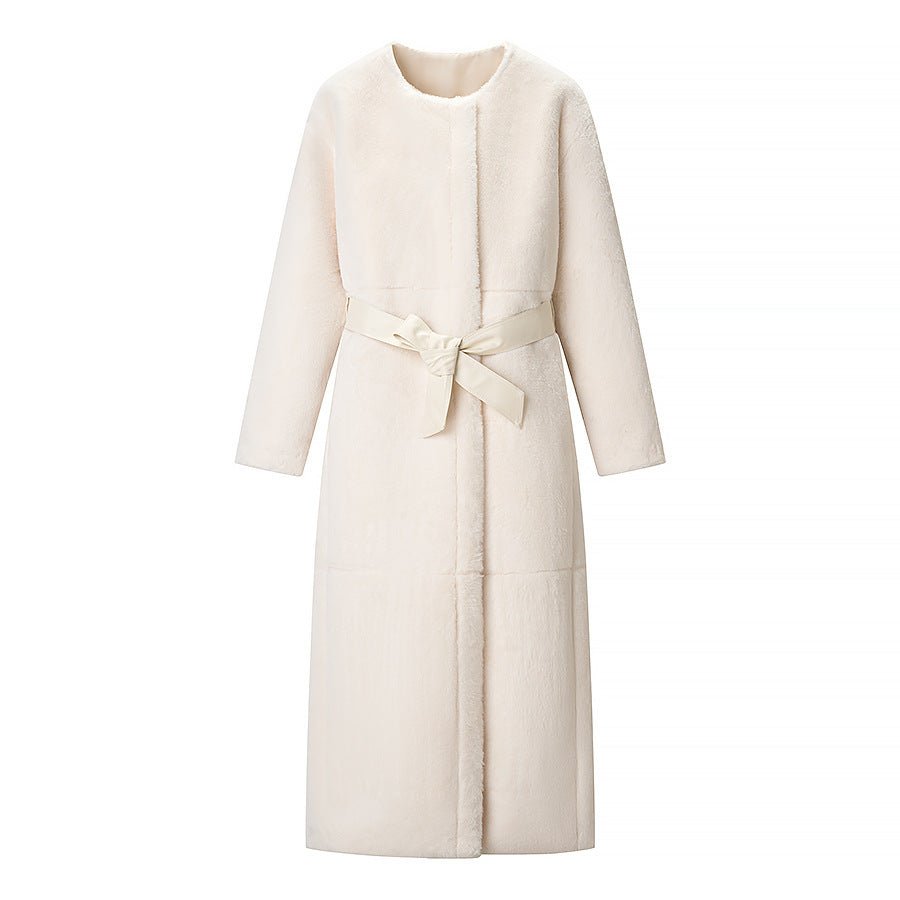 Drew | Teddy Coat – Oversized Silhouette with Hidden Button Closure