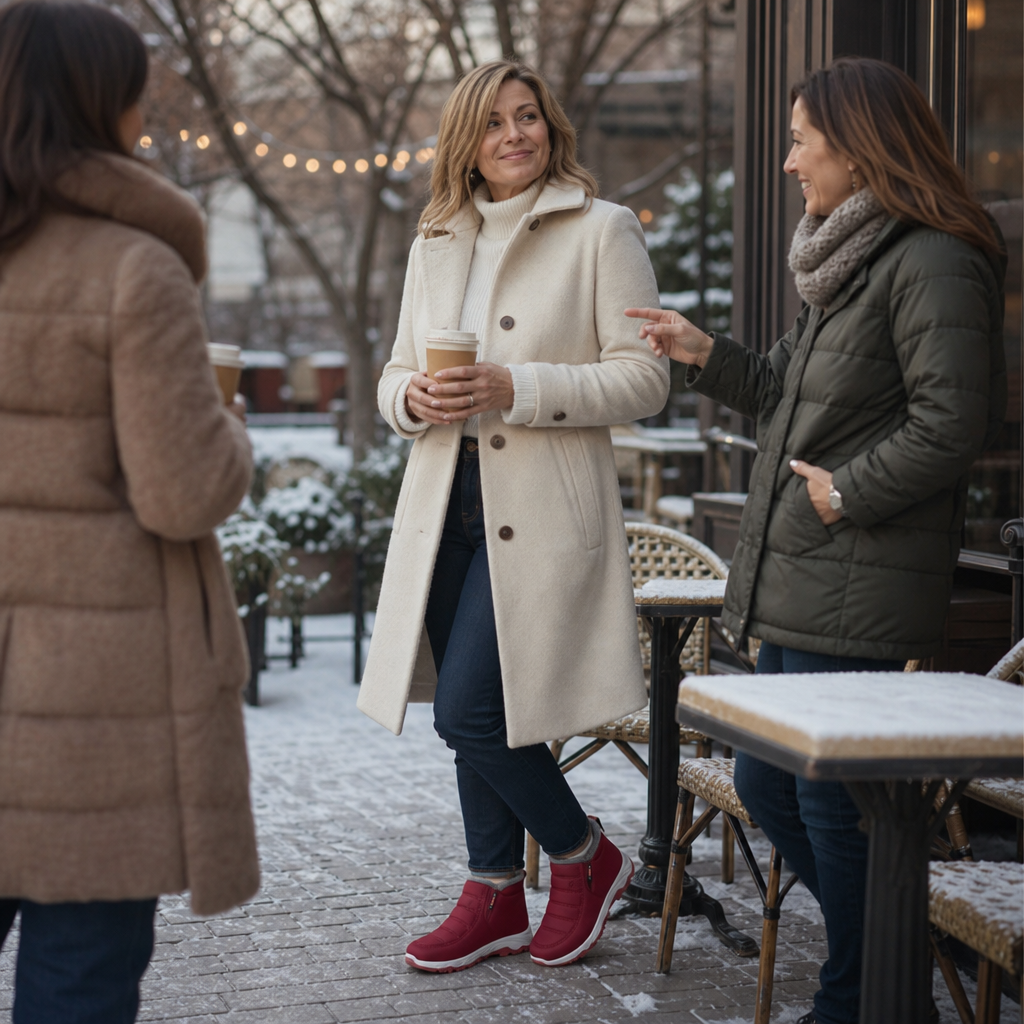 Frostella | Fur-Lined Ankle Boots for Comfort on Cold Days